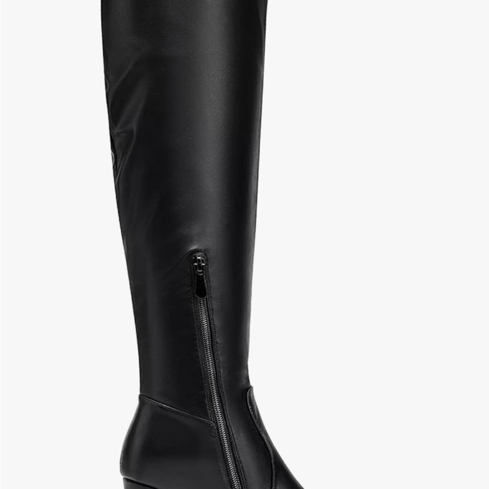 Dream Pairs Black Knee-High Women's Boots - Picture 4 of 12